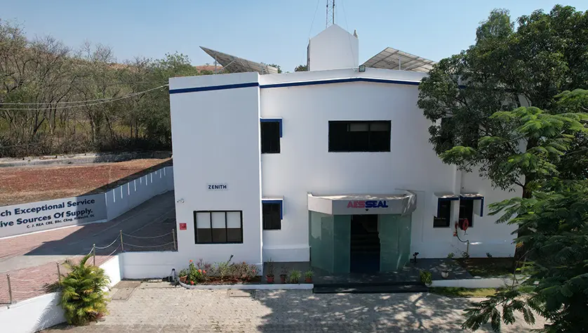 Side entrance to AESSEAL Pune premises.