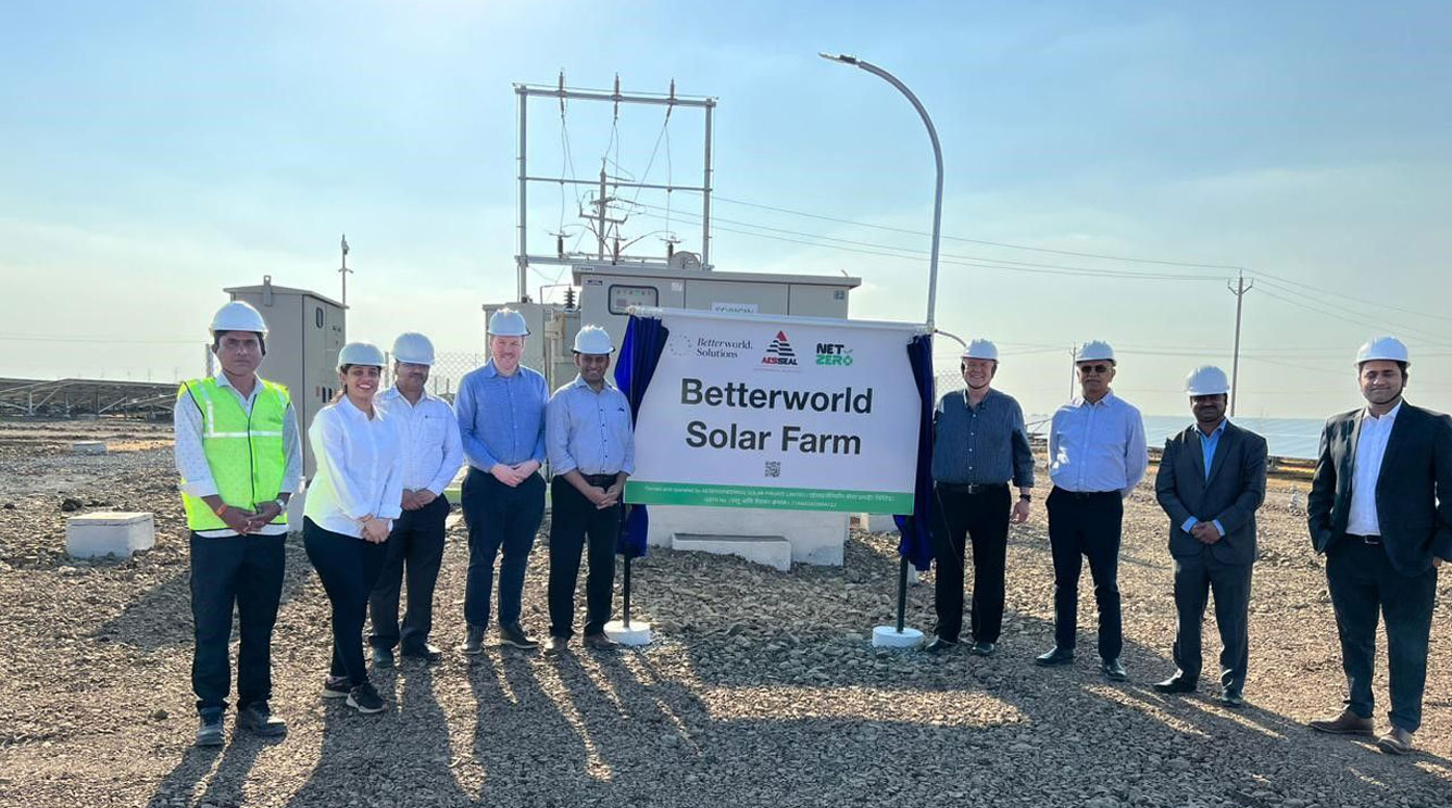 AESSEAl wind farm being opened in India